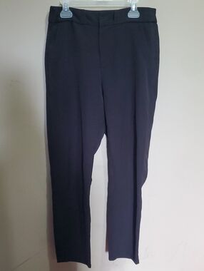 Shinesday Gold Black Dress Pants - Classic Straight Fit Size Small